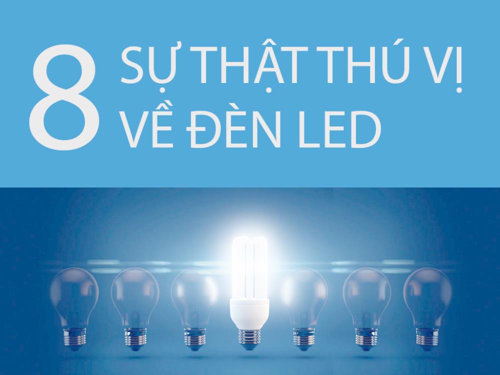 8 sự thật thú vị về đèn LED mà bạn không biết
