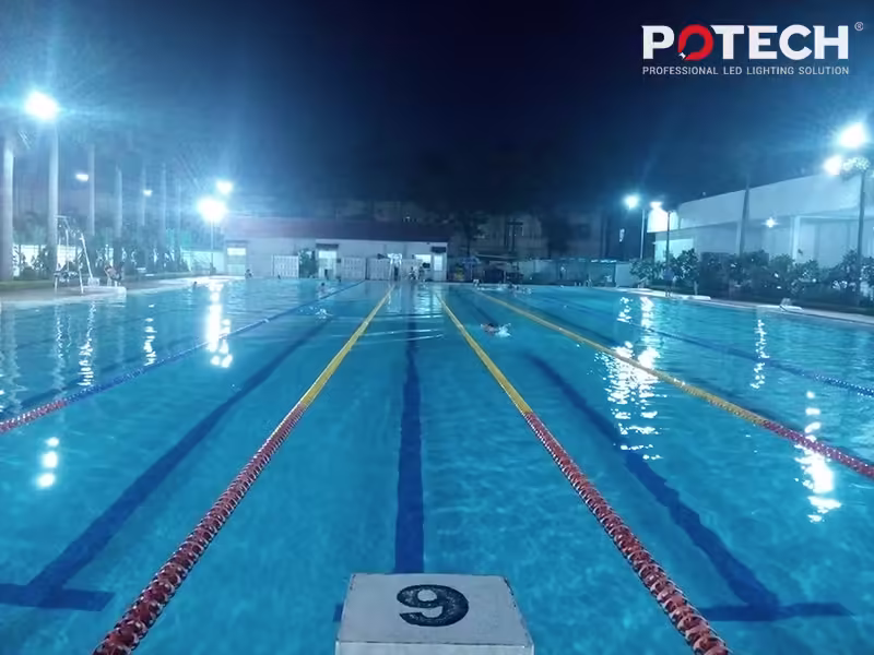 Dự án đèn LED hồ bơi