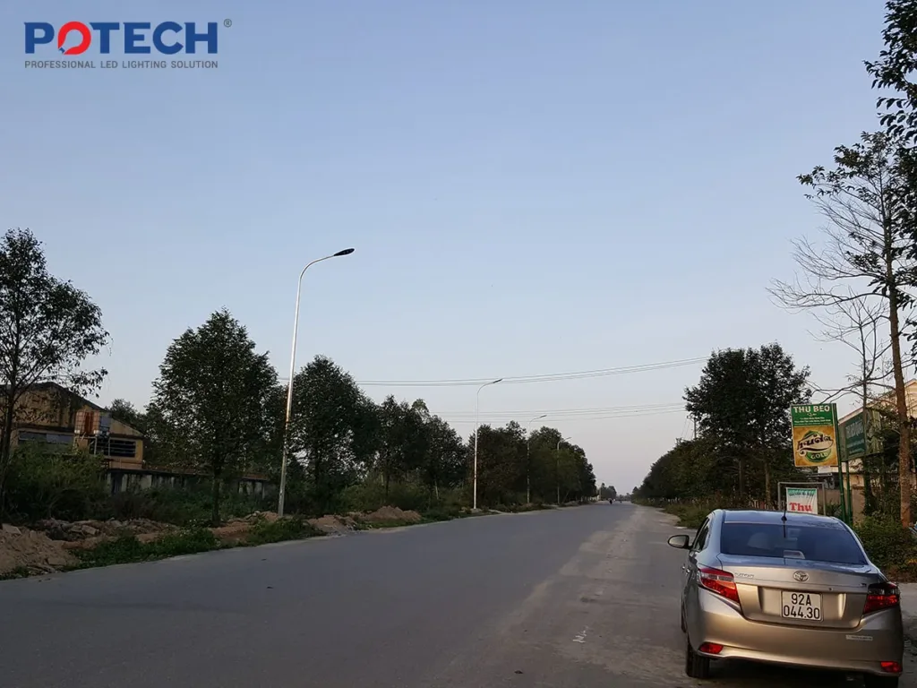 Đèn đường LED - Trường Trinh - Hội An - POTECH