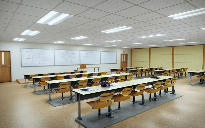Đèn LED tiết kiệm tiền và tăng hiệu quả học tập trong trường học