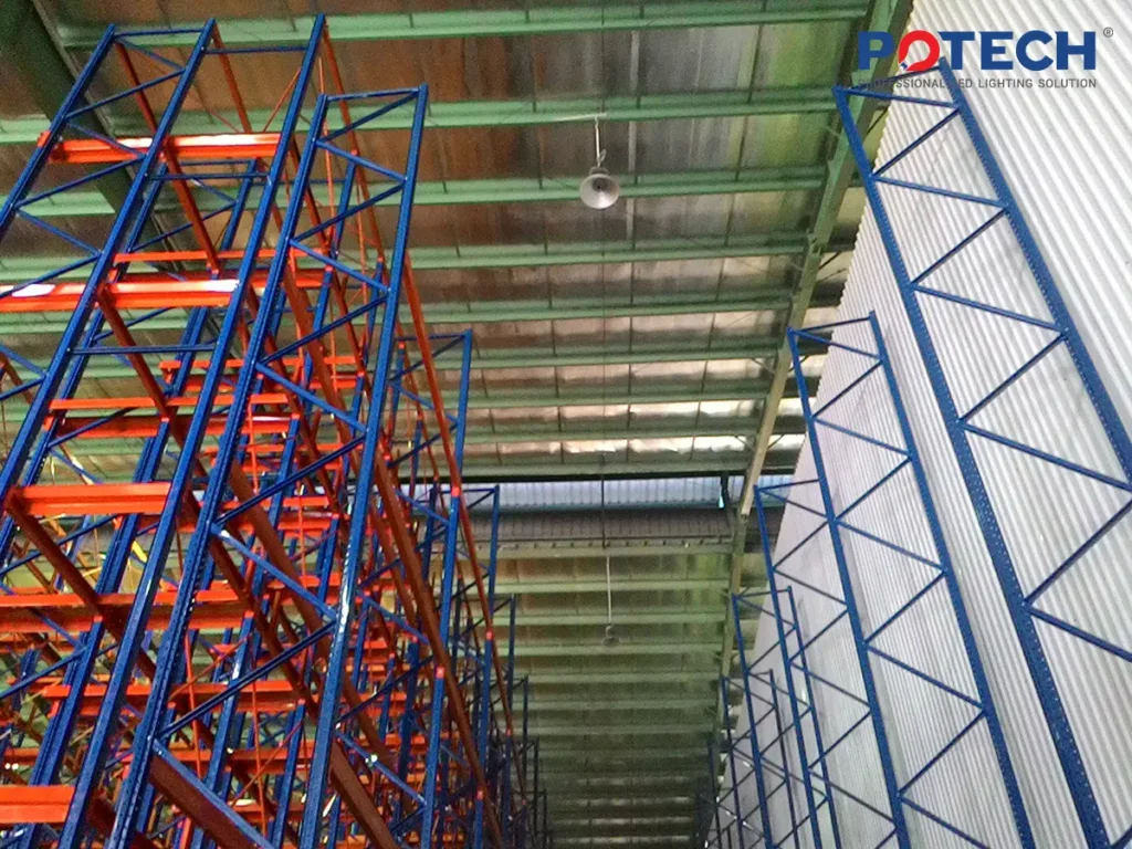 Dự án đèn LED nhà kho công ty Brenntag - POTECH
