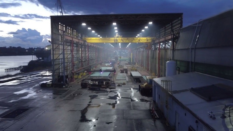 Đèn LED high-bay nhà xưởng