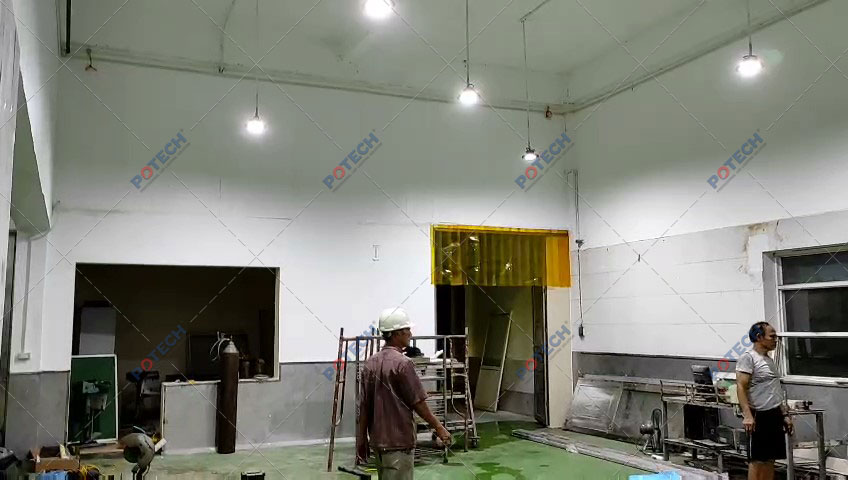Đèn LED nhà xưởng công ty thực phẩm Vinh Anh