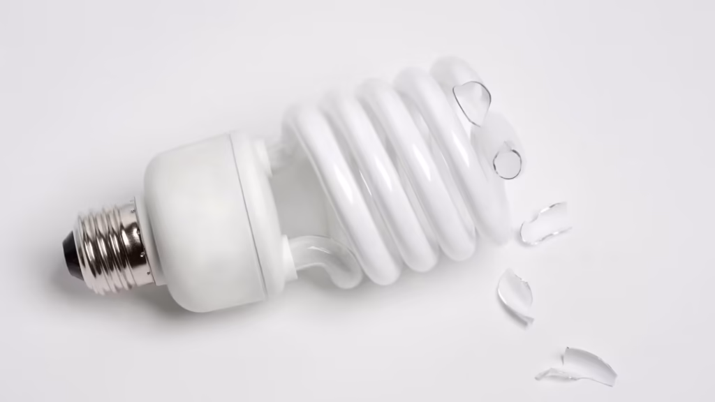 Cảnh báo hiểm họa từ bóng đèn compact