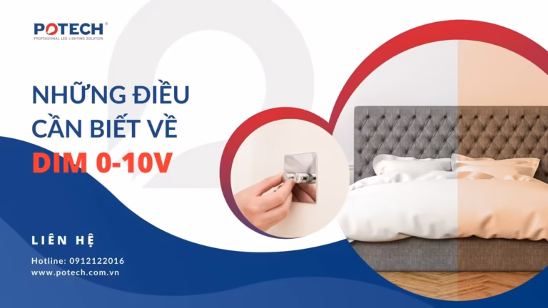 Những điều cần biết về làm mờ 0-10v cho đèn LED