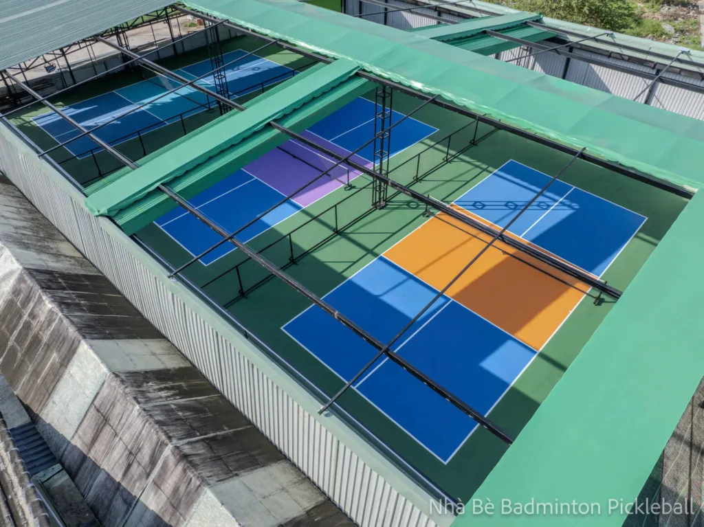 Dự án chiếu sáng đèn LED sân Pickleball Nhà Bè POTECH
