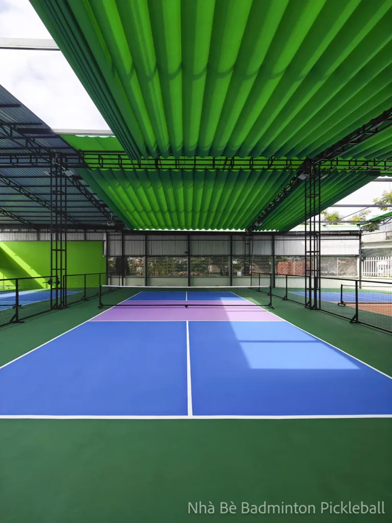 Dự án chiếu sáng đèn LED sân Pickleball Nhà Bè POTECH