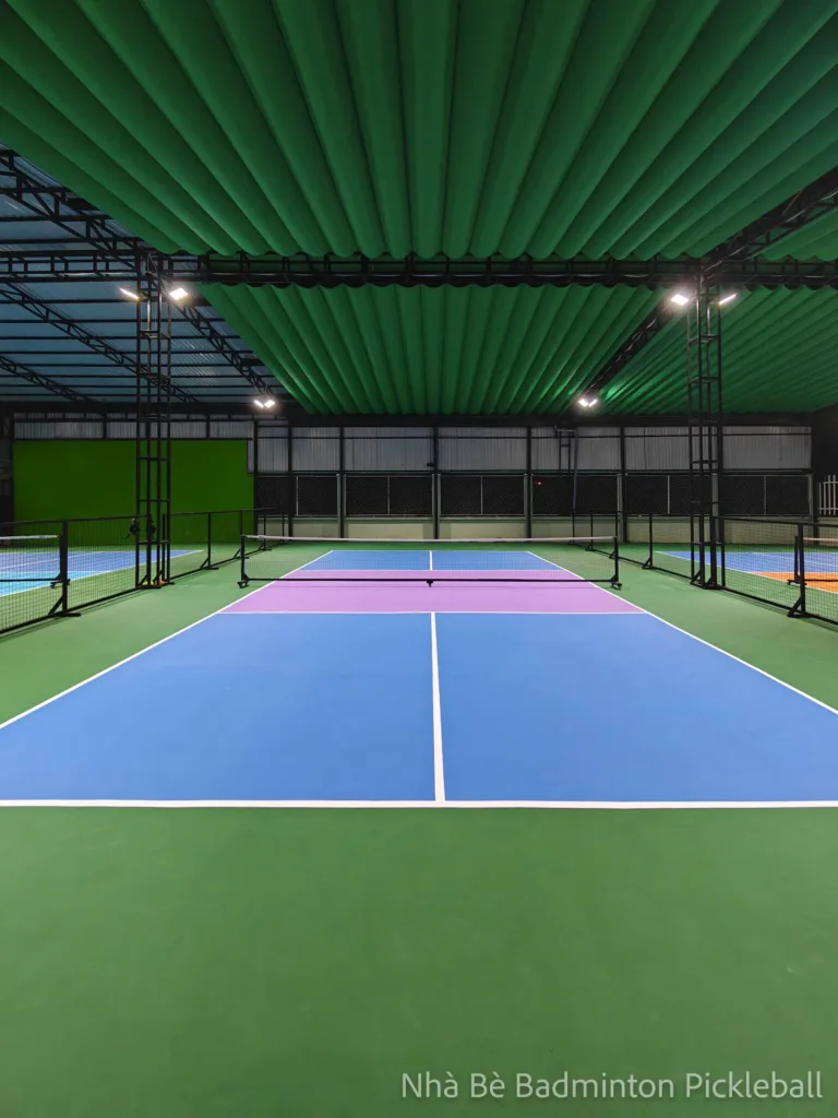Dự án chiếu sáng đèn LED sân Pickleball Nhà Bè POTECH