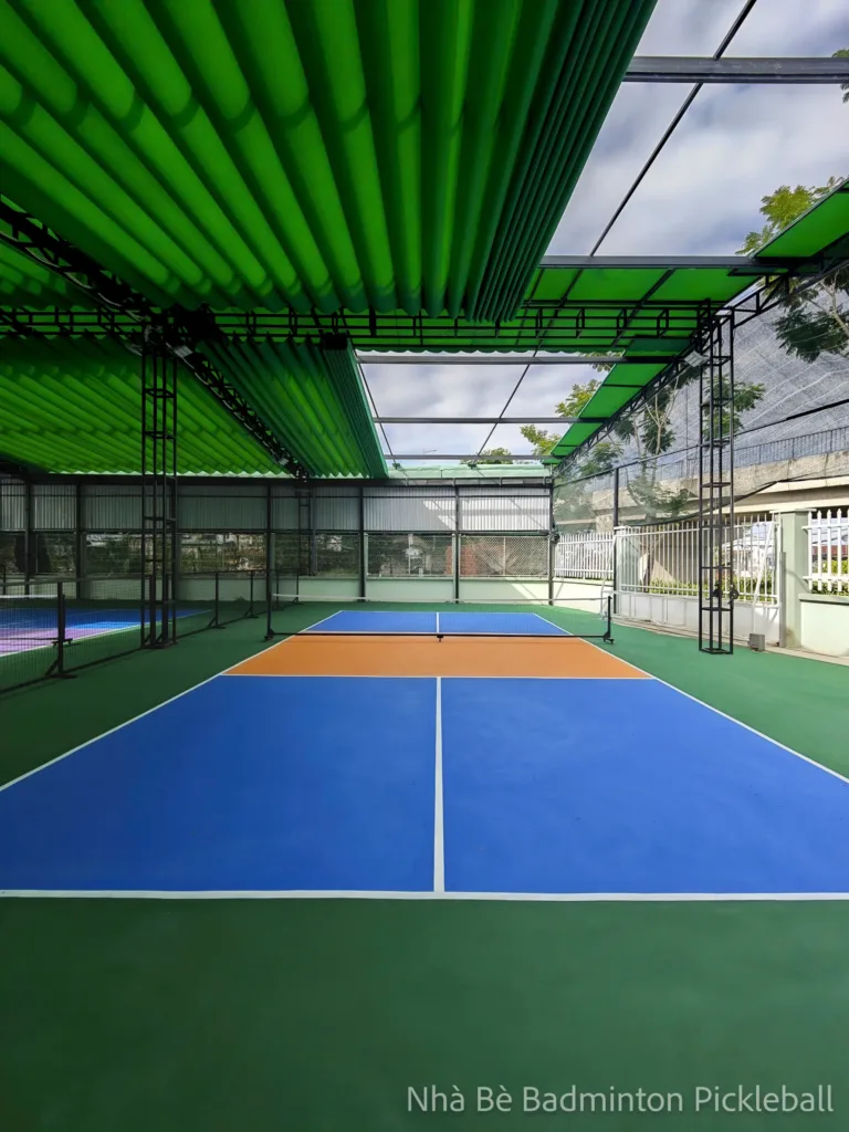 Dự án chiếu sáng đèn LED sân Pickleball Nhà Bè POTECH