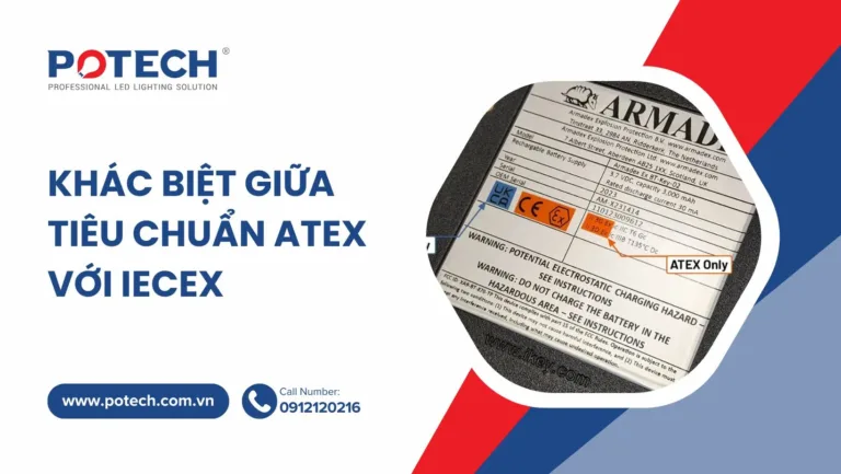 Khác biệt giữa tiêu chuẩn ATEX với IECEx: Khu vực, Chứng nhận và Vị trí áp dụng