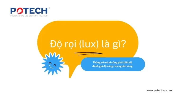 Độ rọi (Lux) là gì? Công thức tính, cách đo và mức lux tham chiếu