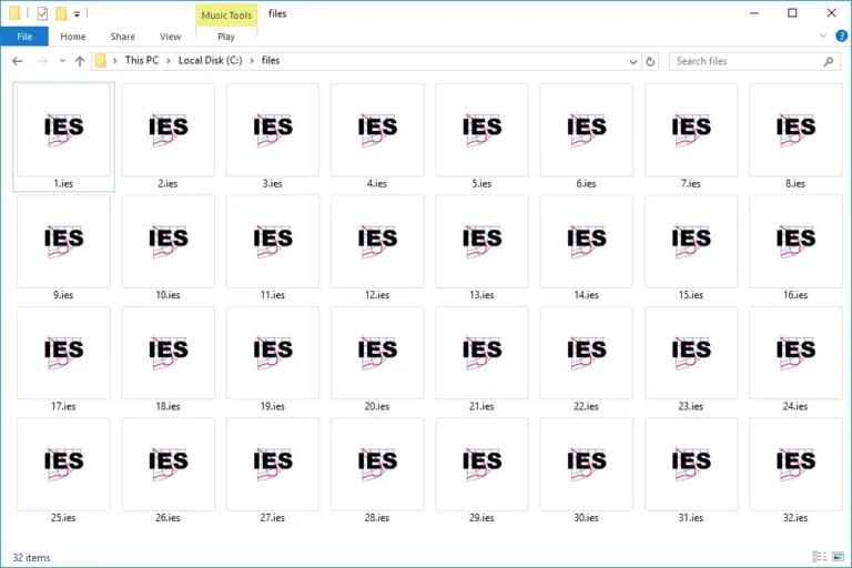 File IES là gì? Làm sao để mở file ies