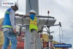 Lắp đặt đèn pha LED POTECH