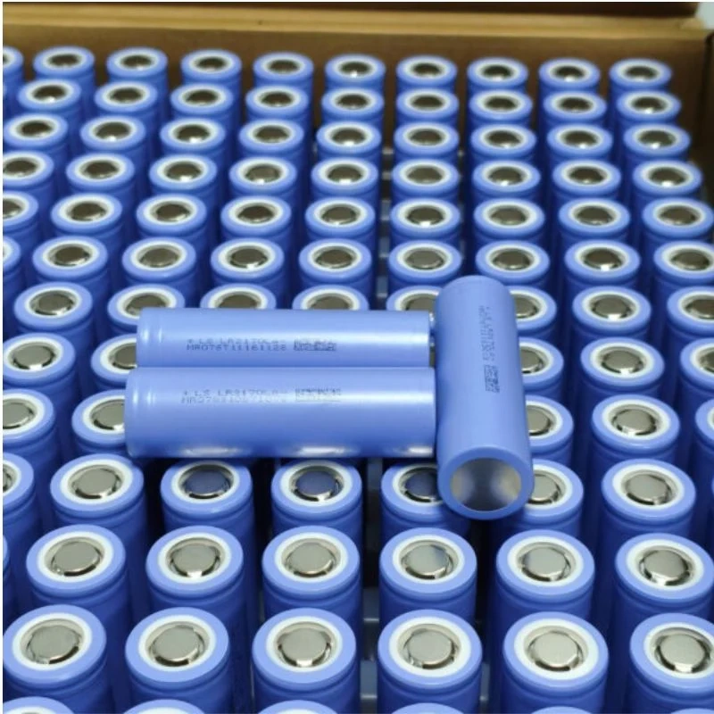 Cell Lishen LR2170LA 21700 xếp nguyên khay, thân cell in mã lô MR07 truy xuất từng viên