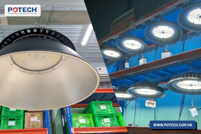 Nên chọn đèn UFO hay high bay chóa nhôm cho nhà xưởng?