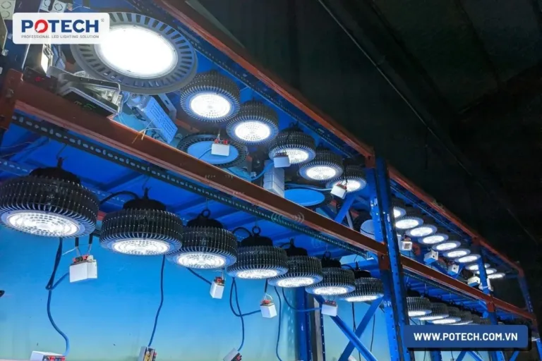 Giá đèn LED nhà xưởng 2026: khung giá theo công suất