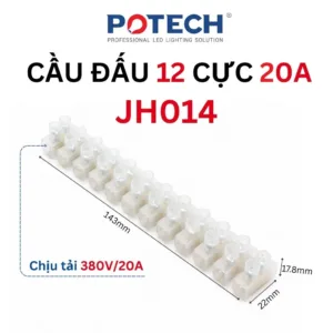 Cầu đấu dây điện 12 cực JH - 72