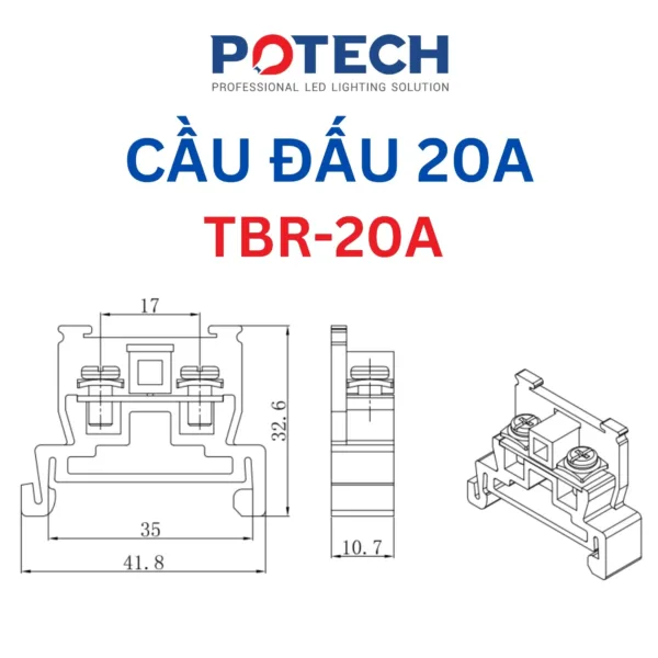 Cầu đấu tép TBR - ảnh thông số 115