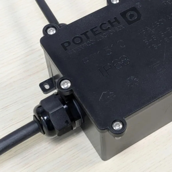 Ốc siết cáp lắp trên hộp POTECH
